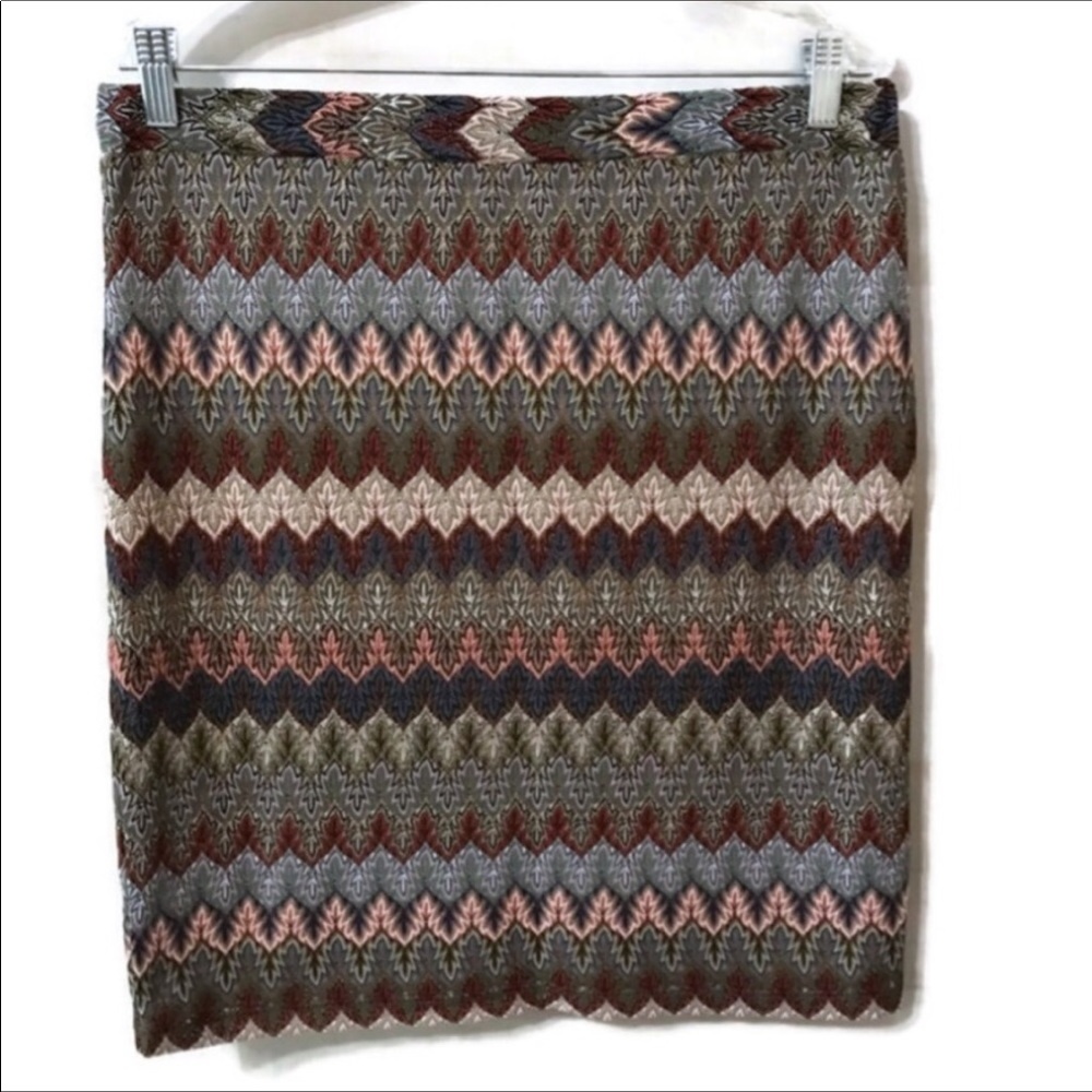 ❤️SOLD❤️MELISSA PAIGE Women's Chevron Print Pencil - Picture 7 of 7